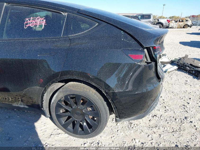 2023 Tesla Model Y Awd/Long Range Dual Motor All-Wheel Drive VIN: 7SAYGDEE2PF851838 Lot: 43275548