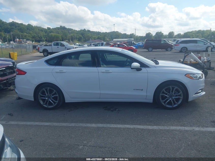2017 Ford Fusion Hybrid Se VIN: 3FA6P0LU5HR234480 Lot: 43275551