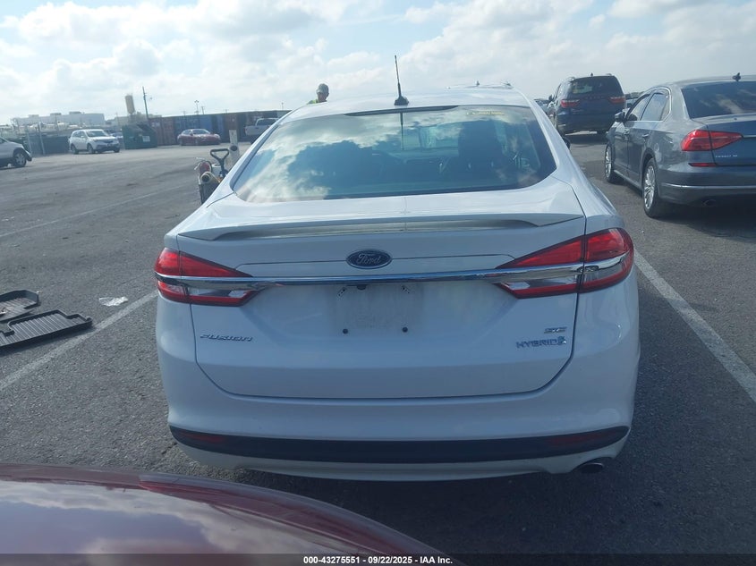 2017 Ford Fusion Hybrid Se VIN: 3FA6P0LU5HR234480 Lot: 43275551