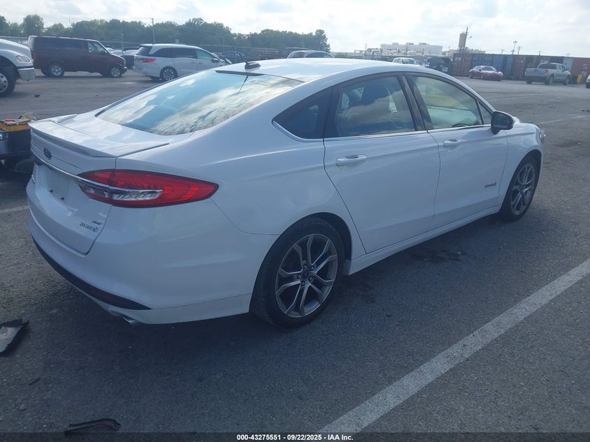 VIN 3FA6P0LU5HR234480 2017 FORD FUSION HYBRID SE