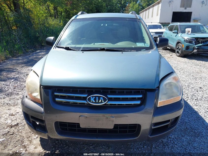 2005 Kia Sportage Ex V6/Lx V6 VIN: KNDJE723357137163 Lot: 43275567