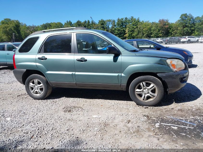 2005 Kia Sportage Ex V6/Lx V6 VIN: KNDJE723357137163 Lot: 43275567