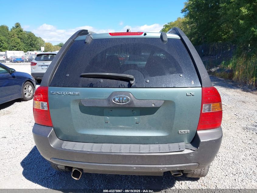 2005 Kia Sportage Ex V6/Lx V6 VIN: KNDJE723357137163 Lot: 43275567