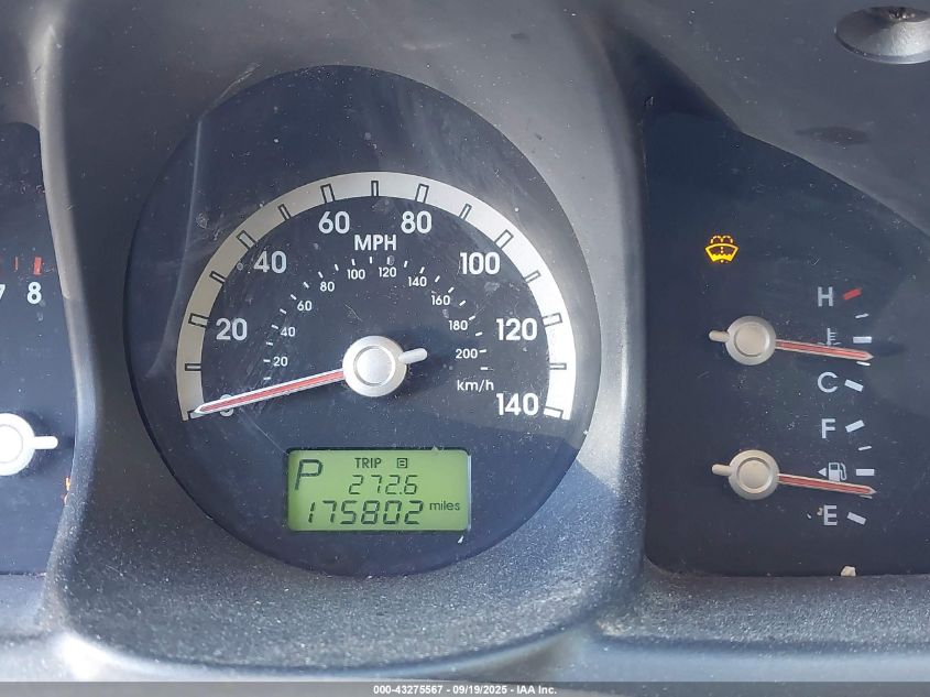 2005 Kia Sportage Ex V6/Lx V6 VIN: KNDJE723357137163 Lot: 43275567