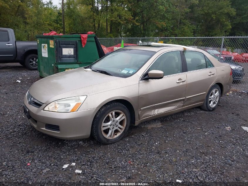 2006 Honda Accord 2.4 Ex VIN: 1HGCM568X6A168633 Lot: 43275583