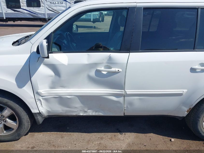 2009 Honda Pilot Ex-L VIN: 5FNYF48619B041950 Lot: 43275587