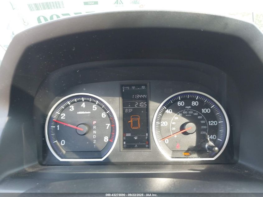 2008 Honda Cr-V Ex VIN: 5J6RE48598L011843 Lot: 43275590