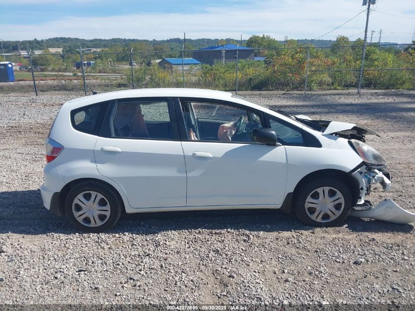 2010 Honda Fit VIN: JHMGE8H27AS020495 Lot: 43275635