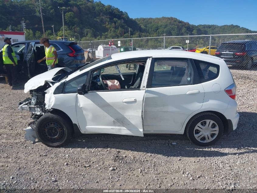 2010 Honda Fit VIN: JHMGE8H27AS020495 Lot: 43275635