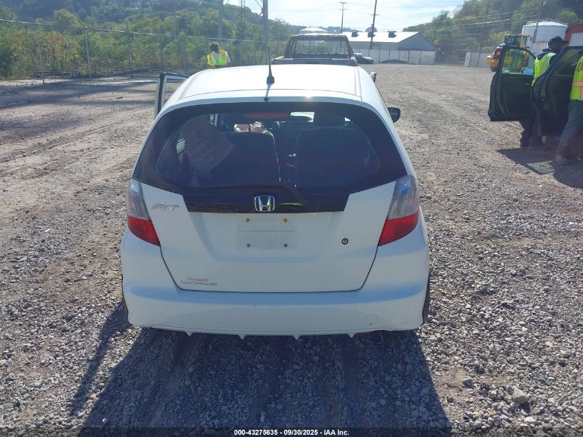 2010 Honda Fit VIN: JHMGE8H27AS020495 Lot: 43275635