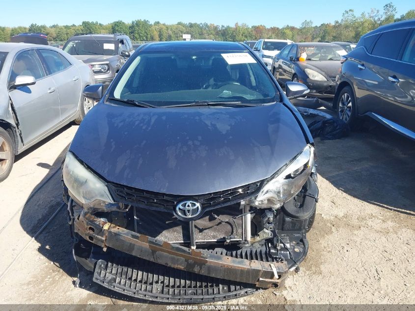 2015 Toyota Corolla S VIN: 2T1BURHE2FC417040 Lot: 43275638