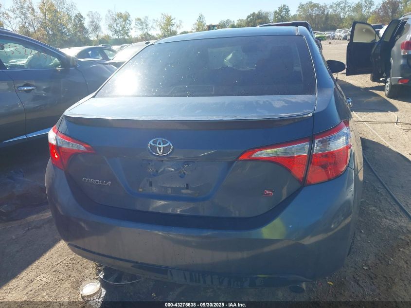 2015 Toyota Corolla S VIN: 2T1BURHE2FC417040 Lot: 43275638