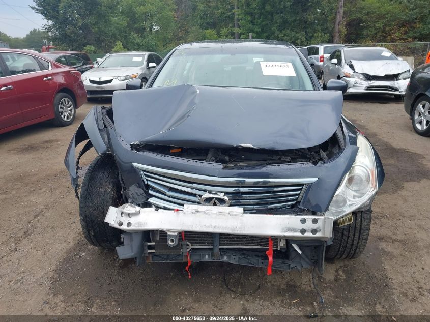 2013 Infiniti G37X VIN: JN1CV6AR5DM762756 Lot: 43275653