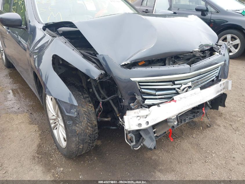 2013 Infiniti G37X VIN: JN1CV6AR5DM762756 Lot: 43275653