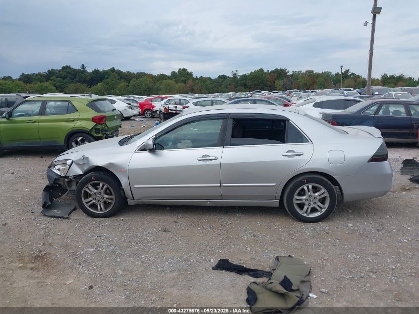 2006 Honda Accord 2.4 Se VIN: 1HGCM563X6A136379 Lot: 43275676