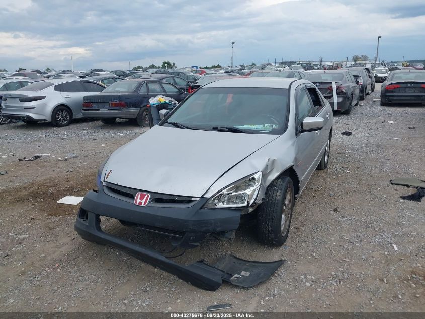 2006 Honda Accord 2.4 Se VIN: 1HGCM563X6A136379 Lot: 43275676