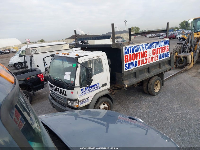 2006 Ford Lcf 645A white truck diesel 3FRLL45Z66V298947 photo #3