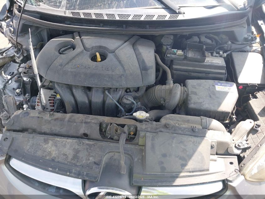 2013 Hyundai Elantra Gls VIN: KMHDH4AEXDU931661 Lot: 43275715