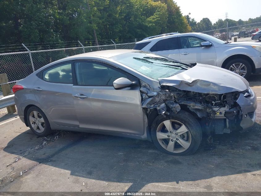 2013 Hyundai Elantra Gls VIN: KMHDH4AEXDU931661 Lot: 43275715