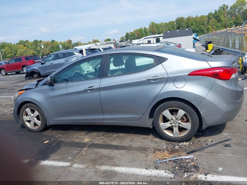 2013 Hyundai Elantra Gls VIN: KMHDH4AEXDU931661 Lot: 43275715