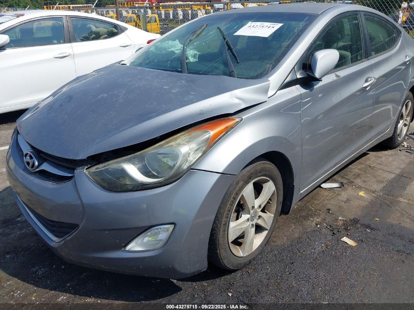 2013 Hyundai Elantra Gls VIN: KMHDH4AEXDU931661 Lot: 43275715