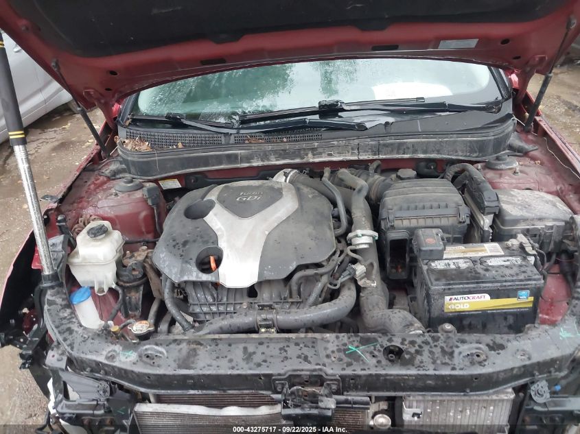 2013 Hyundai Sonata Se 2.0T VIN: 5NPEC4AB9DH732463 Lot: 43275717