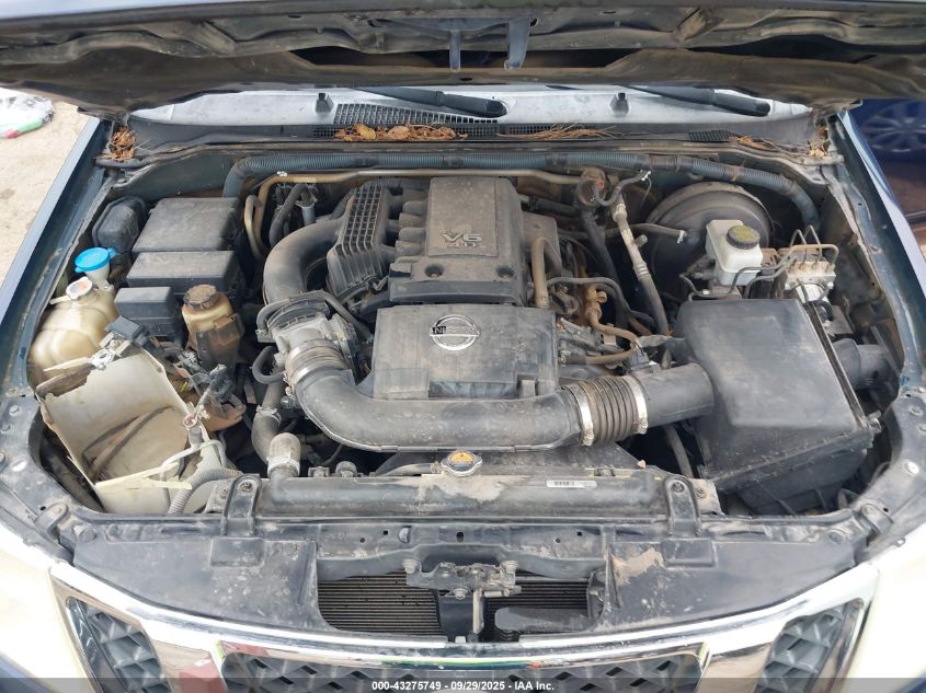 2012 Nissan Pathfinder Sv VIN: 5N1AR1NN4CC604198 Lot: 43275749