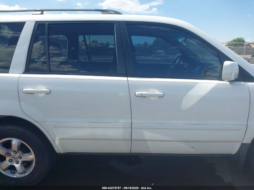 2007 Honda Pilot Ex VIN: 5FNYF28447B044339 Lot: 43275757