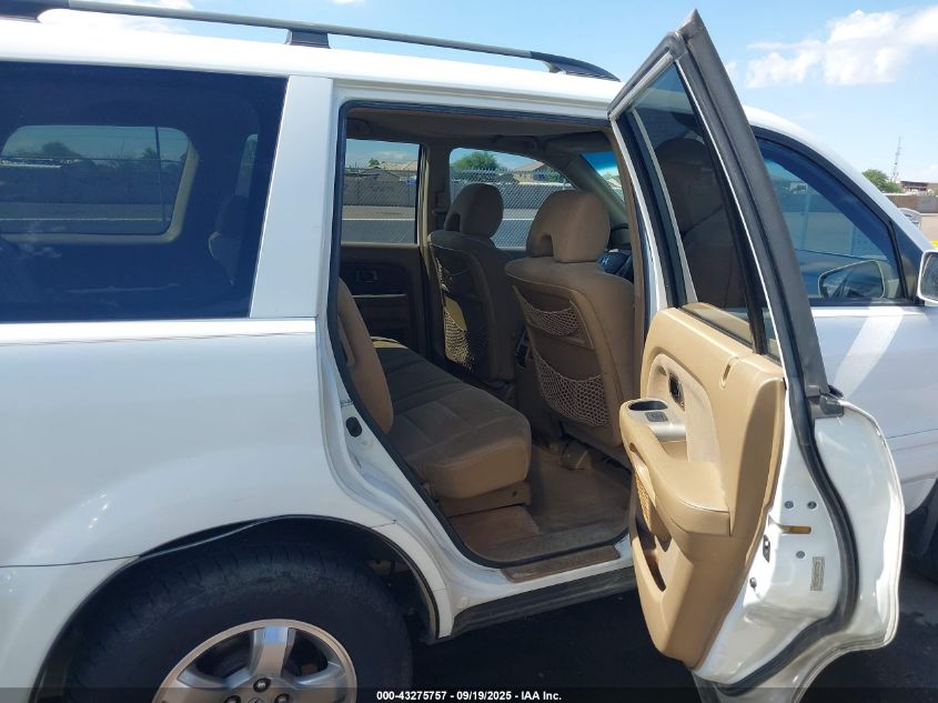 2007 Honda Pilot Ex VIN: 5FNYF28447B044339 Lot: 43275757