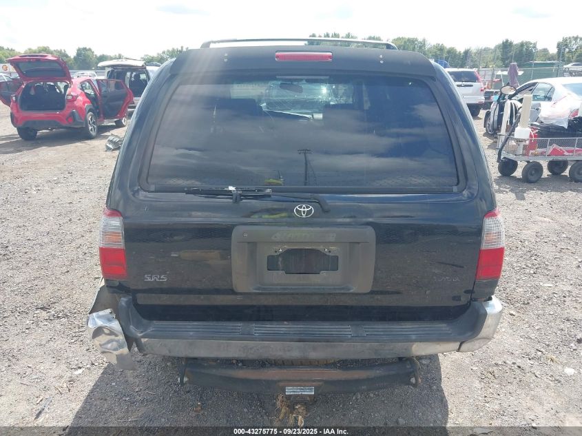 1996 Toyota 4Runner Sr5 VIN: JT3GN86R1T0016852 Lot: 43275775