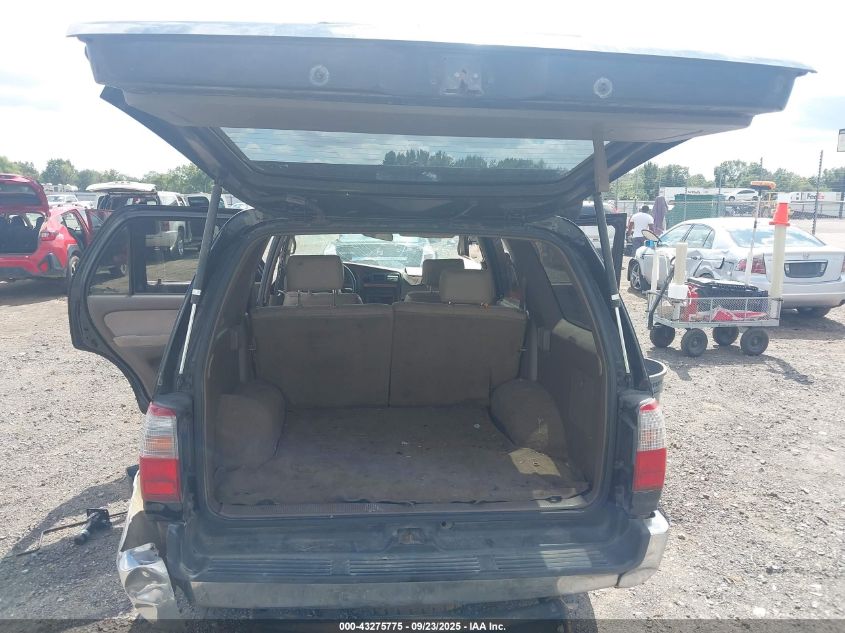 1996 Toyota 4Runner Sr5 VIN: JT3GN86R1T0016852 Lot: 43275775
