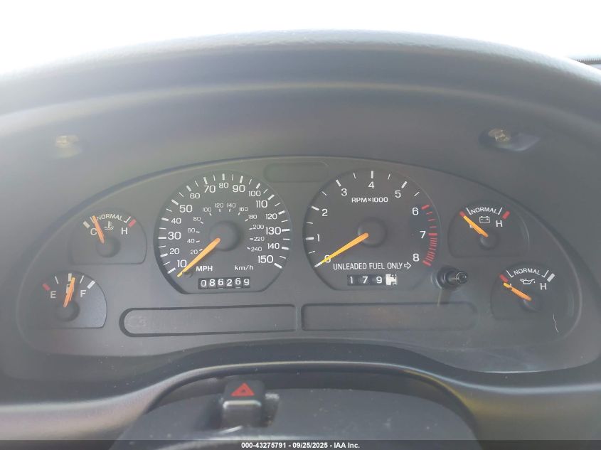 1998 Ford Mustang Gt VIN: 1FAFP42X2WF131031 Lot: 43275791