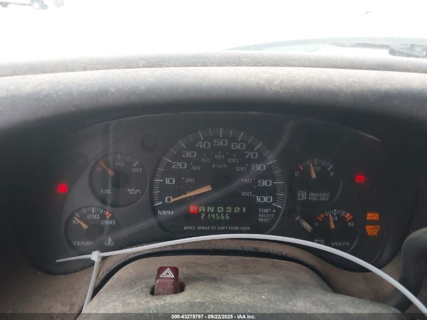 2002 GMC Savana Standard VIN: 1GTFG25M821125841 Lot: 43275797