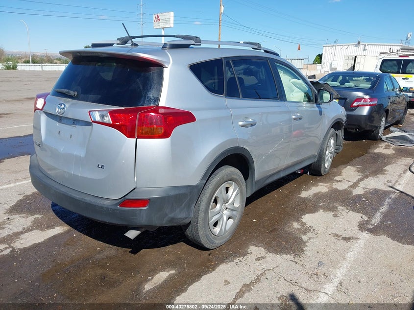 2013 TOYOTA RAV4 LE - JTMZFREV2DD021252