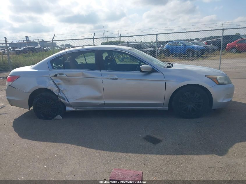 2009 Honda Accord 2.4 Lx-P VIN: 1HGCP26469A030837 Lot: 43275807