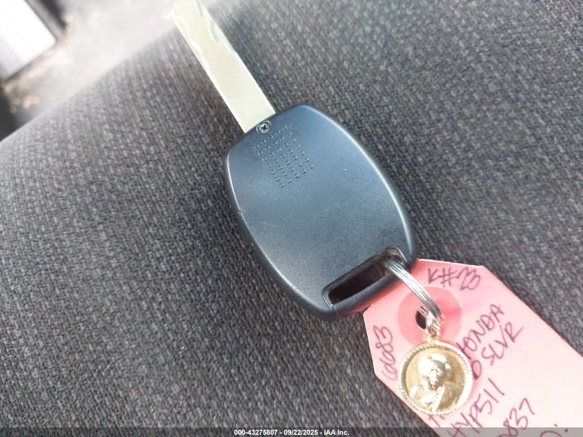 2009 Honda Accord 2.4 Lx-P VIN: 1HGCP26469A030837 Lot: 43275807