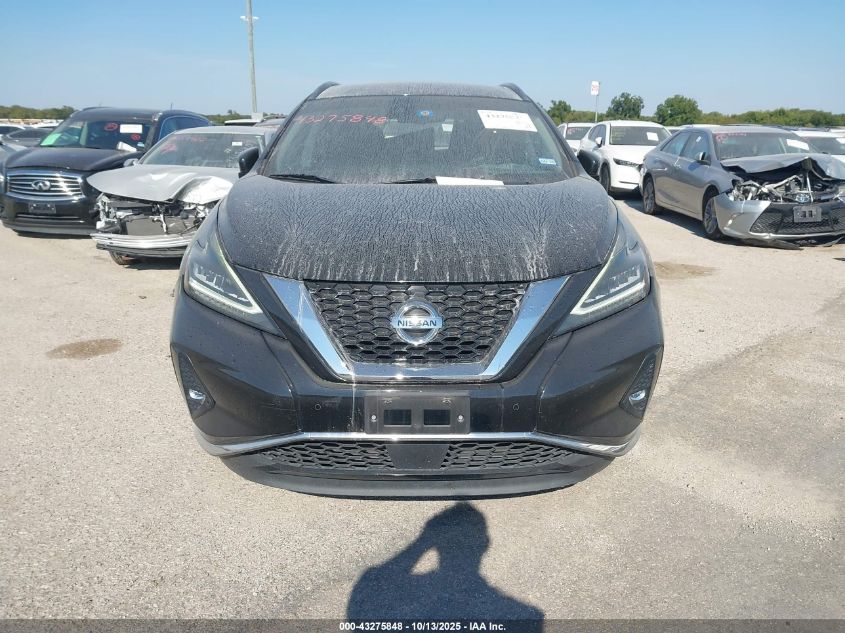 2022 Nissan Murano Sv Fwd VIN: 5N1AZ2BJ2NC125885 Lot: 43275848