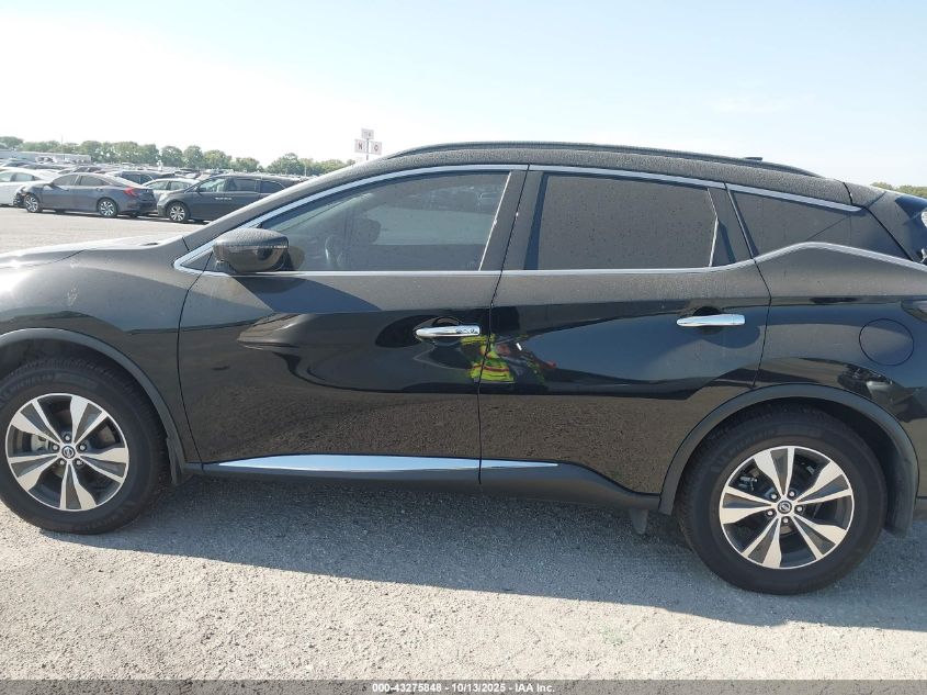 2022 Nissan Murano Sv Fwd VIN: 5N1AZ2BJ2NC125885 Lot: 43275848
