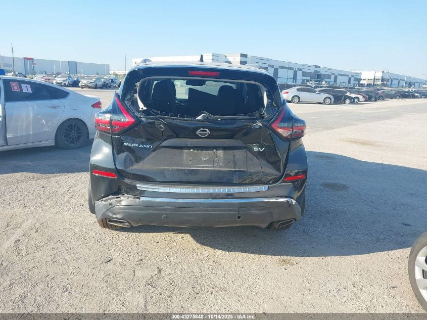 2022 Nissan Murano Sv Fwd VIN: 5N1AZ2BJ2NC125885 Lot: 43275848