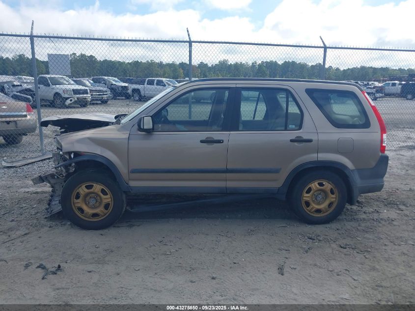 2005 Honda Cr-V Lx VIN: SHSRD68565U304384 Lot: 43275850