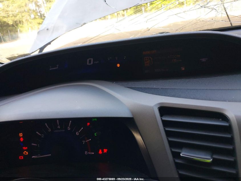 2012 Honda Civic Ex VIN: 2HGFG3B89CH500816 Lot: 43275869