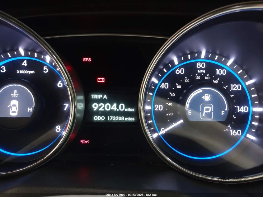 2013 Hyundai Sonata Gls VIN: 5NPEB4AC0DH767484 Lot: 43275900