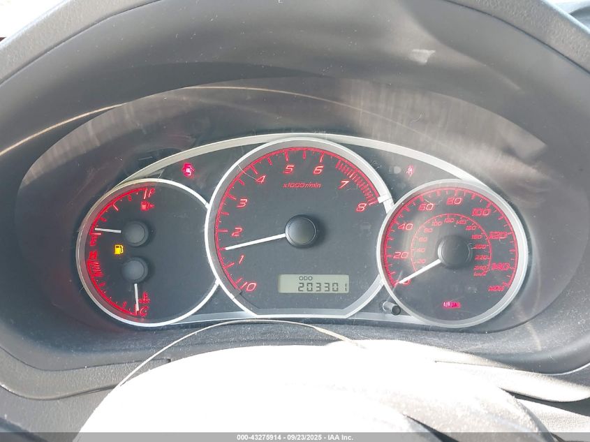 2008 Subaru Impreza Wrx VIN: JF1GH74698G811335 Lot: 43275914