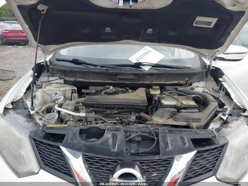 2016 Nissan Rogue Sv VIN: KNMAT2MV2GP664881 Lot: 43275951