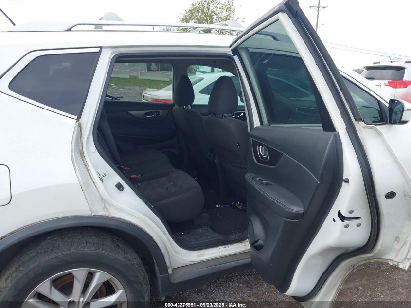 2016 Nissan Rogue Sv VIN: KNMAT2MV2GP664881 Lot: 43275951