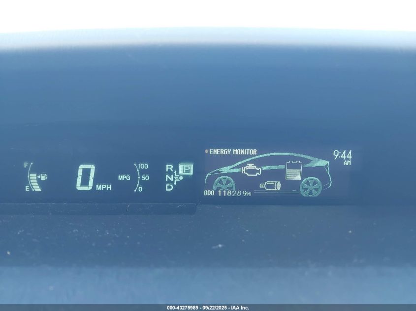 2011 Toyota Prius Two VIN: JTDKN3DU6B0295231 Lot: 43275989