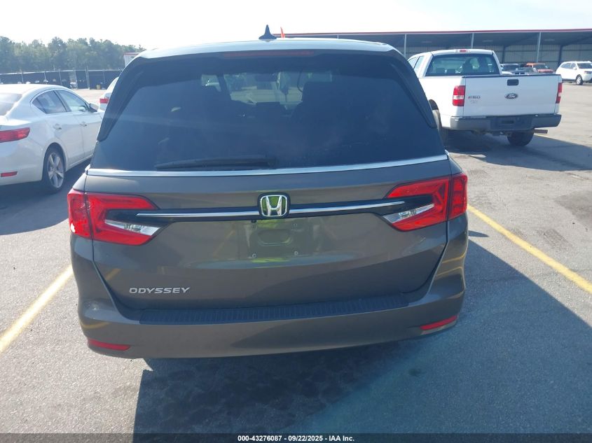 2021 Honda Odyssey Ex-L VIN: 5FNRL6H73MB001881 Lot: 43276087