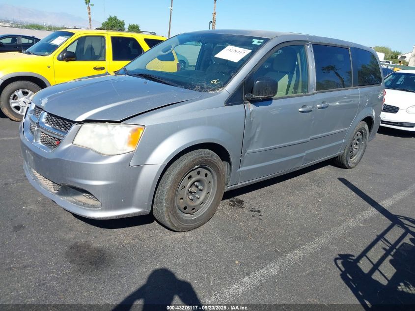 2014 Dodge Grand Caravan Se VIN: 2C4RDGBG5ER354463 Lot: 43276117