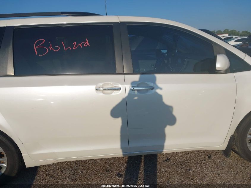 2015 Toyota Sienna Xle Premium 8 Passenger VIN: 5TDYK3DC1FS675011 Lot: 43276125