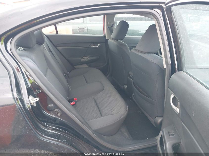 2014 Honda Civic Lx VIN: 19XFB2F50EE001618 Lot: 43276133